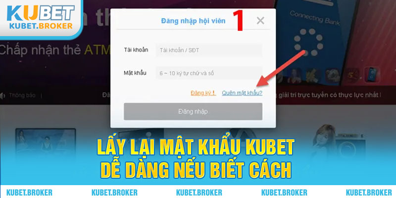 Lấy lại mật khẩu dễ dàng nếu biết cách